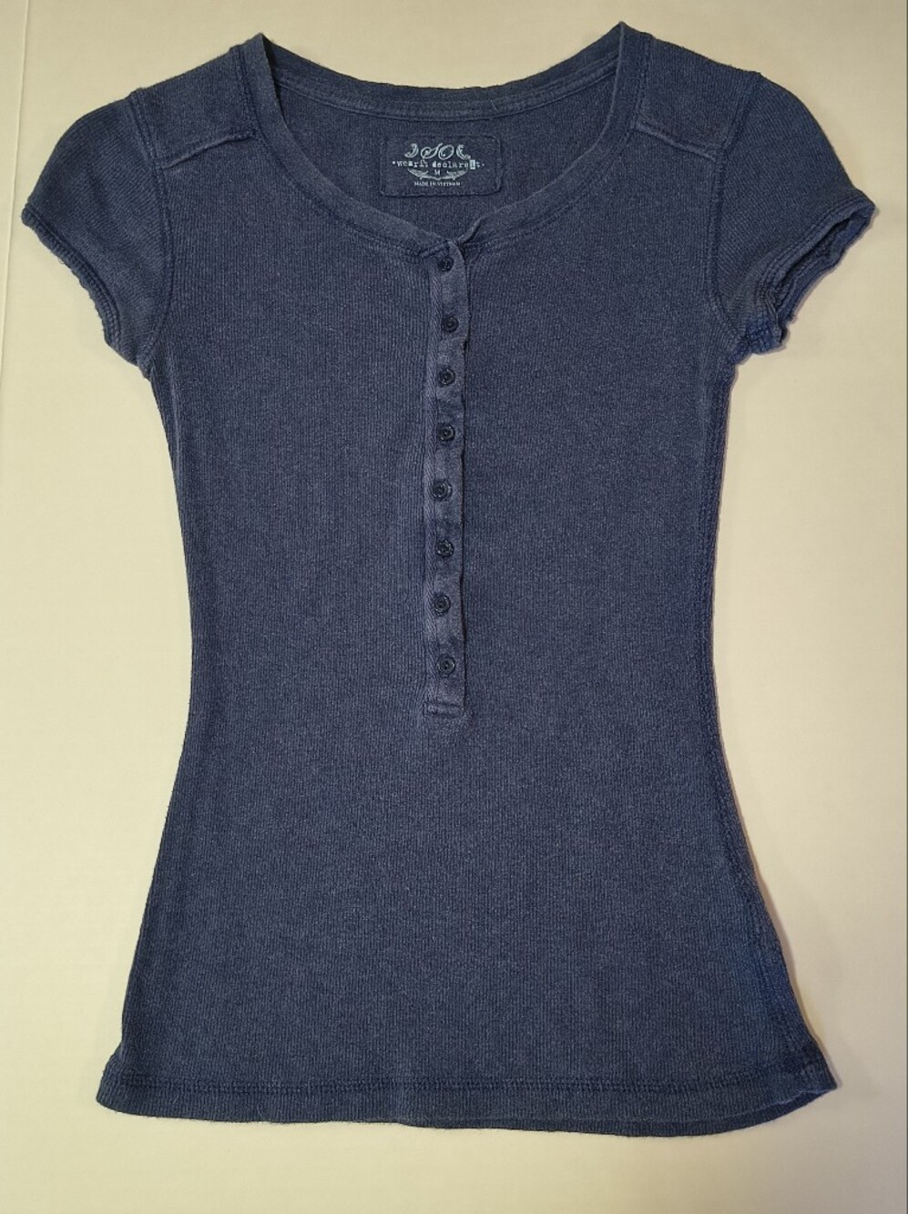 SO Henley Knit Top